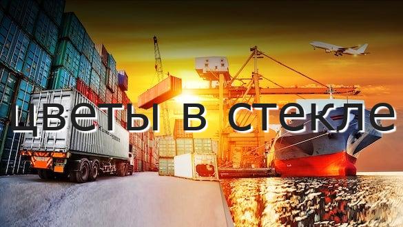 цветы в стекле